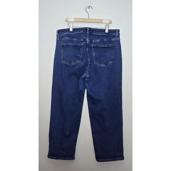 Universal Standard Etta High Rise Straight Leg Jeans Size 16 - Picture 3 of 5